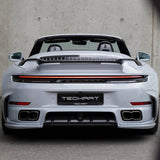 TECHART Heckdiffusor für 992.2 Turbo S