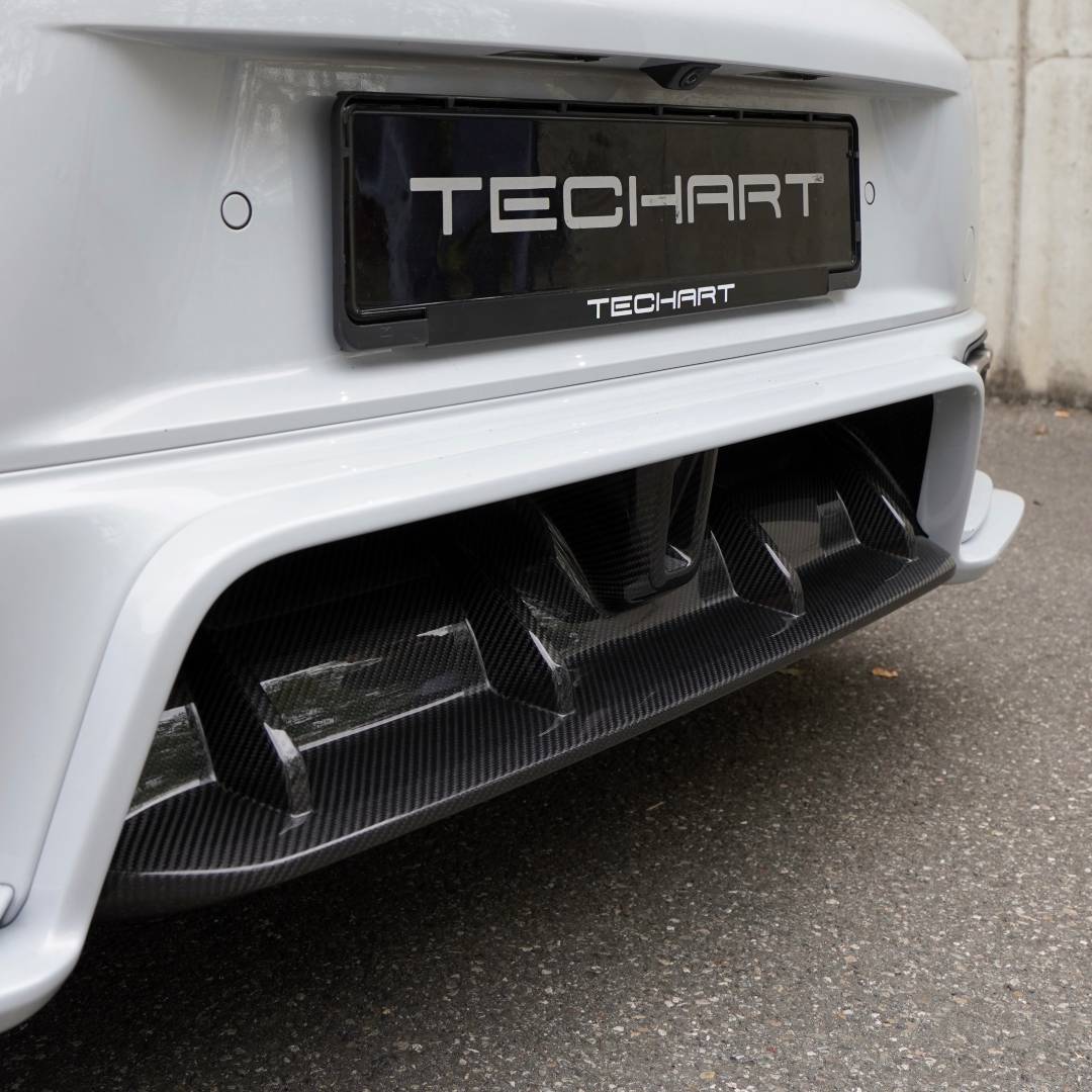 TECHART Carbon Luftschacht für 992.2 Turbo S