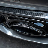 TECHART Carbon Endrohr-Kit für 992 mit Sport Abgasanlage