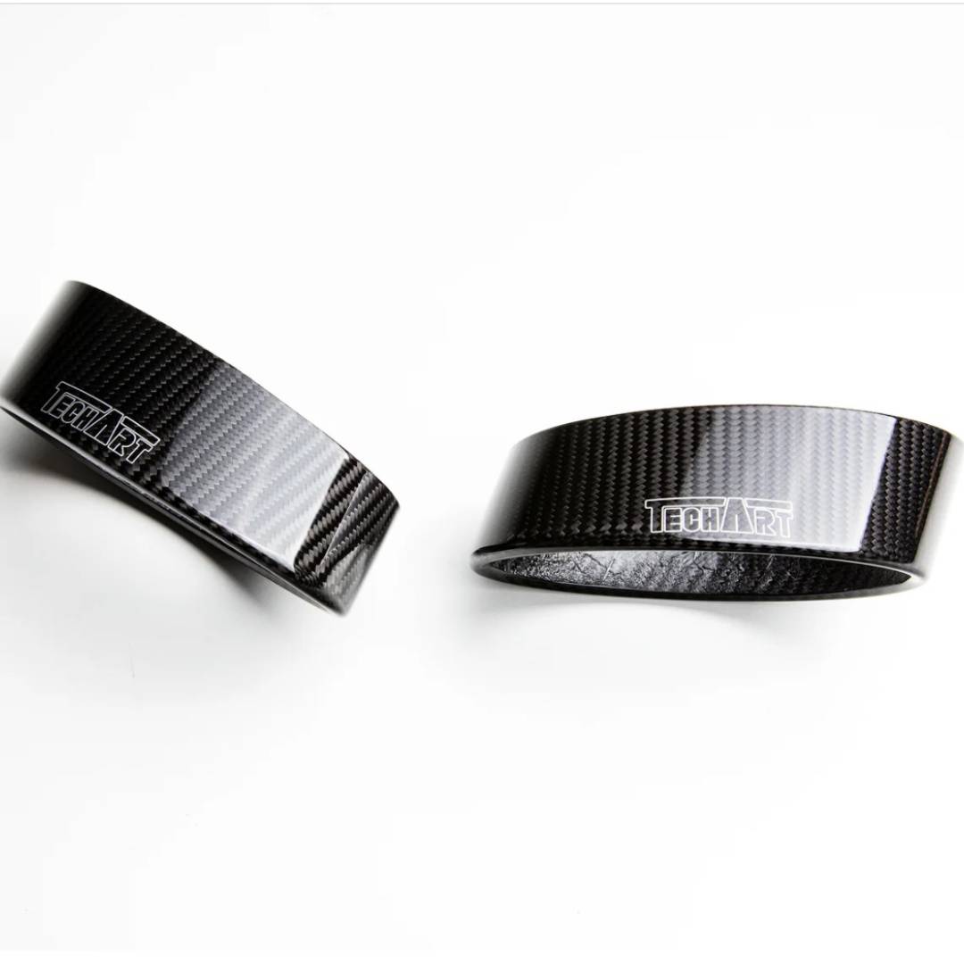 TECHART Carbon Endrohr-Kit für 992 mit Sport Abgasanlage