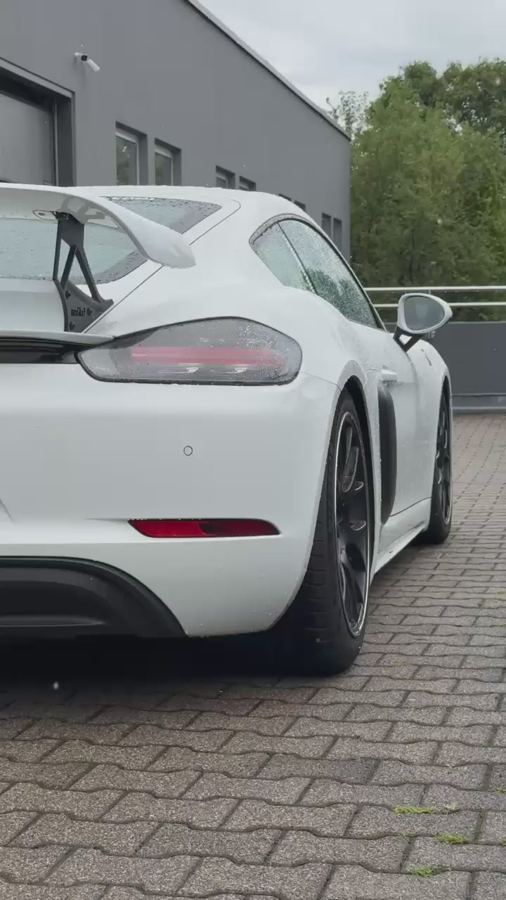 TECHART Klappenabgasanlage "Racing" für 718 Boxster/Cayman (Basis / S)