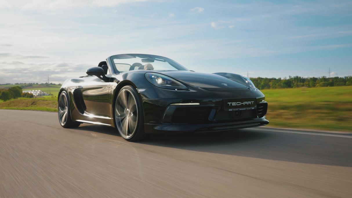 TECHART Klappenabgasanlage "Racing" für 718 Boxster/Cayman (Basis / S)